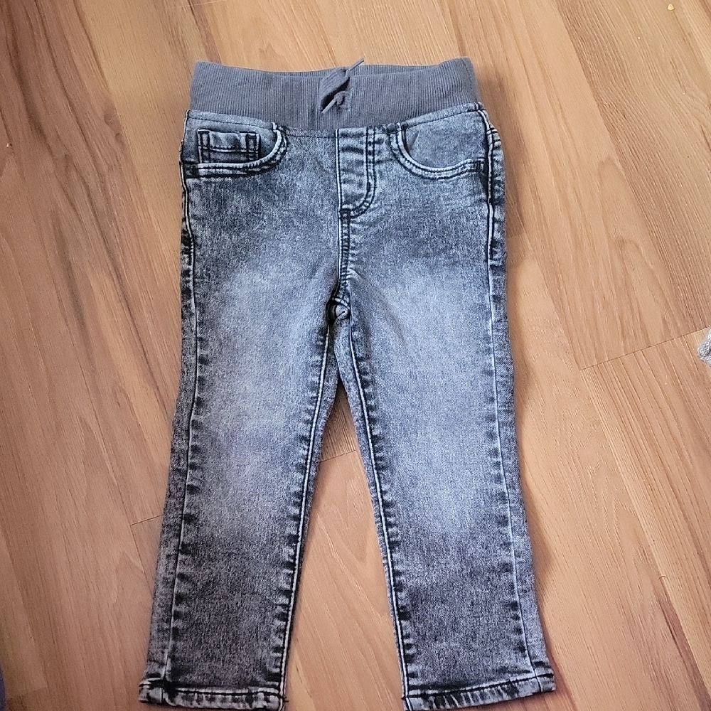 Gray Kids Denim Jeans